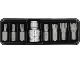 Набор бит RIBE (8 предметов; 1/2; М5-М14) YATO YT-0418