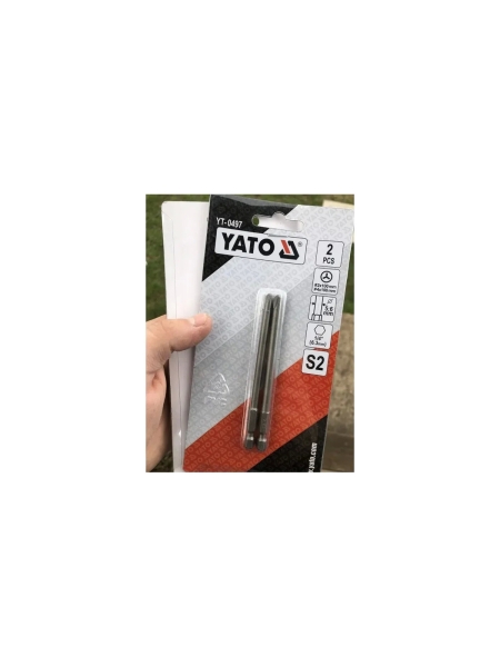 Бита TRI-WING Nr.2x100 мм, Nr.4x100 мм 2 шт YATO YT-0497