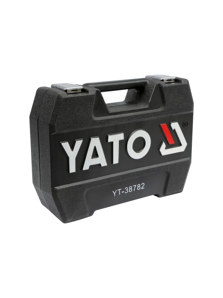 Набор инструментов YATO 1/4'' и 1/2'', 72пр YT-38782