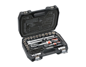 Набор инструментов YATO 1/4'' и 1/2'', 72пр YT-38782