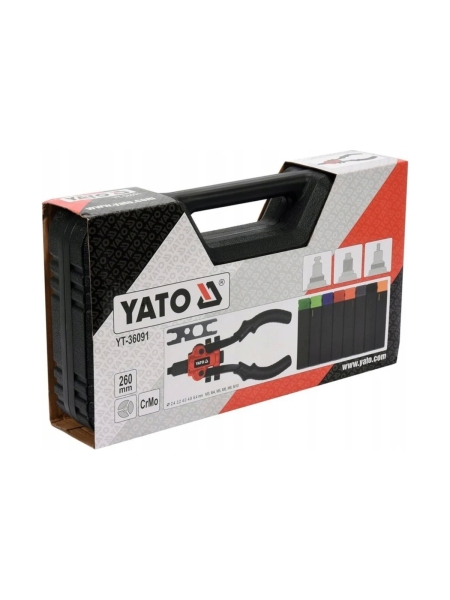 Двуручный заклепочник 3 в 1 YATO YT-36091