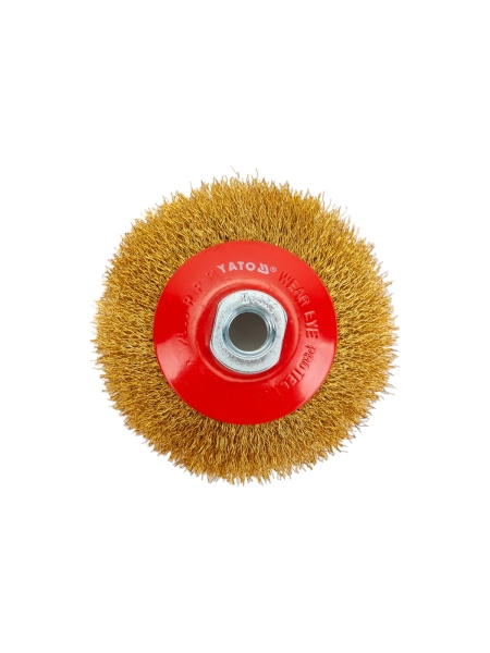 Щетка-крацовка для УШМ 100 мм YATO YT-4761
