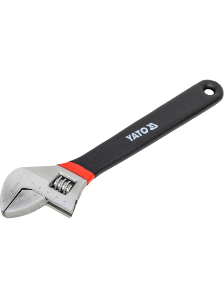 Ключ разводной YATO с обрезинн.ручкой 300мм YT-21653 371321653 092 1
