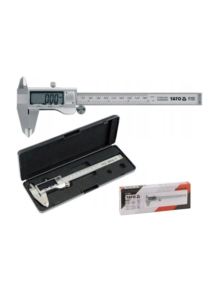 Штангенциркуль YATO электронный 150мм/0,02мм YT-7201 37157201 092 1
