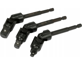 Набор карданных переходников 3 шт,  1/2", 1/4", 3/8" YATO YT-04641