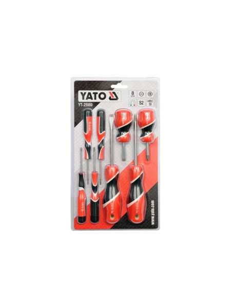 Набор отверток YATO 8 предметов YT-25980
