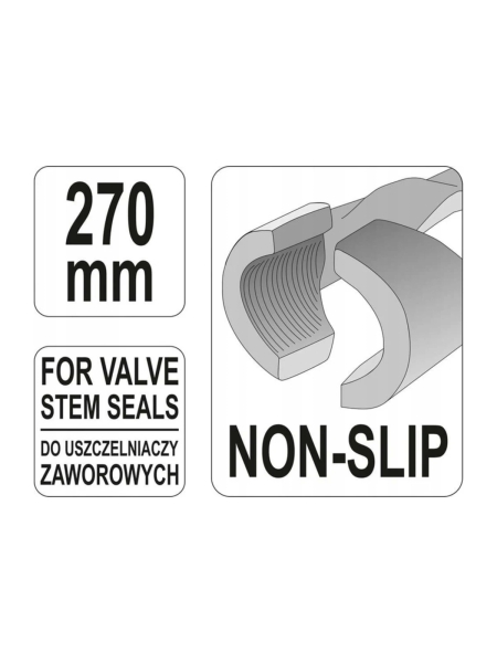 Щипцы для замены маслосъемных колпачков YATO YT-0648