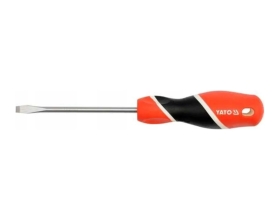 Шлицевая отвертка YATO 4х200мм пластиковый холдер YT-25906