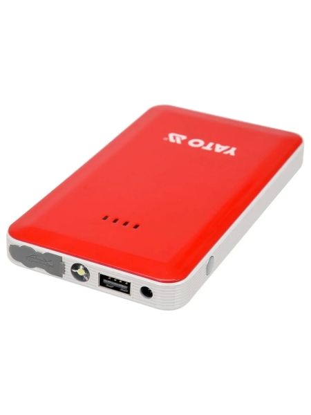 Портативное пусковое зарядное устройство YATO 7500 мАч YT-83080