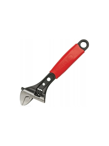 Разводной ключ с обрезиненной ручкой 200 мм YATO YT-2171