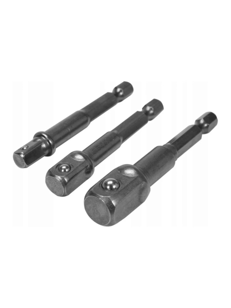 Набор адаптеров 3 шт 1/4", 3/8", 1/2" YATO YT-04685