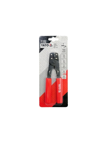 Инструмент для обжима и зачистки проводов YATO YT-2255