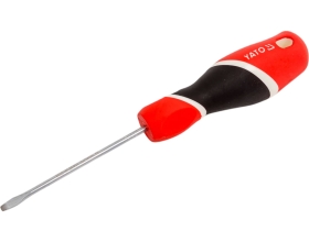 Отвертка шлицевая YATO 3х75мм пластиковый холдер YT-25901 361325901 092 1