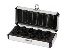 Набор головок для поврежденных болтов и гаек YATO 10предметов YT-06031 371406031 092 1