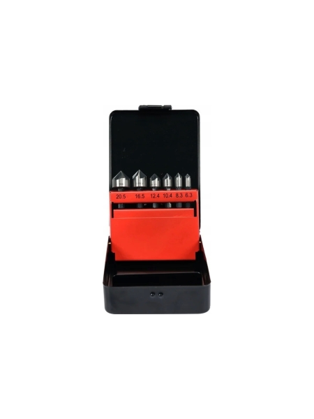 Набор конусных зенкеров YATO 6мм 6 предметов HEX YT-44729 369444729 092 1