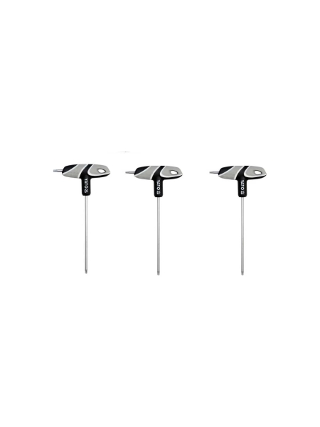 Ключ YATO TORX с Т-образной рукояткой Т20, 3 штуки YT-05605Y