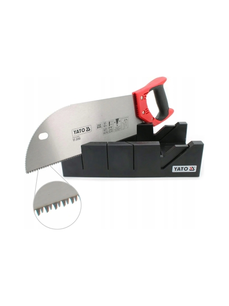 Пластмассовое стусло с пилой YATO 350 мм YT-3150