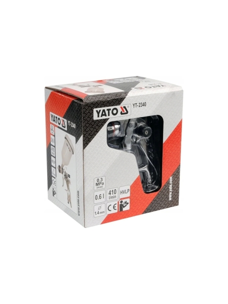 Пистолет-распылитель с верхним бачком YATO YT-2340