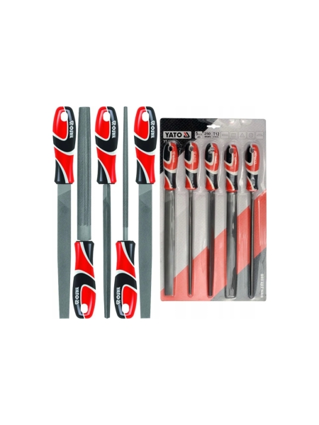 Набор напильников по металлу YATO 5 шт. YT-6239 37146239 092 1
