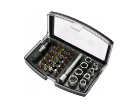 Набор бит и торцевых головок YATO 34 предмета YT-04623