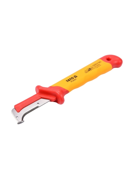 Нож для снятия изоляции YATO диэлектрический VDE YT-21211