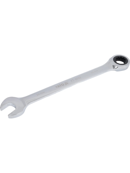 Комбинированный ключ с трещоткой YATO 24 мм YT-0202