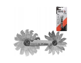 Метрический резьбомер YATO 24 лезвия 0,25-6,0мм YT-29980