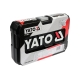 Набор торцевых головок YATO 1/4" 23 предмета YT-14451