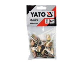 Резьбовая заклепка YATO сталь М6 20 шт YT-36473 394936473 092 1