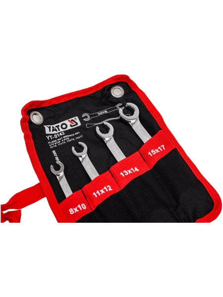 Набор разрезных ключей YATO 4 пр YT-0143 37140143 092 1