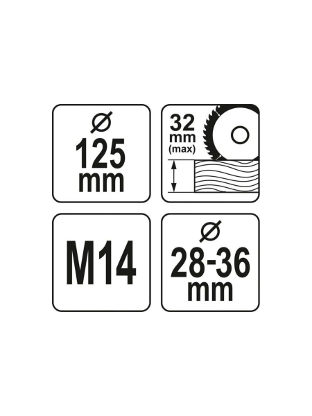 Противопылевая насадка для резки YATO YT-82986