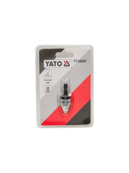 Патрон для шурупповерта и дрели YATO  0,5-3,0 HEX YT-04644 369204644 092 1