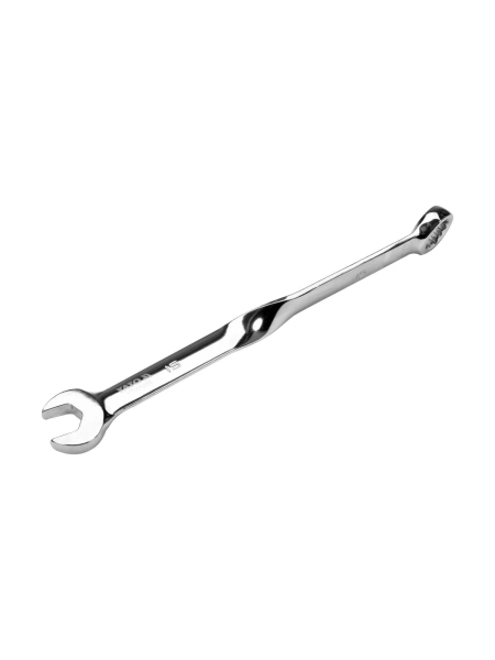 Изогнутый закрученный гаечный ключ YATO 15мм YT-01855