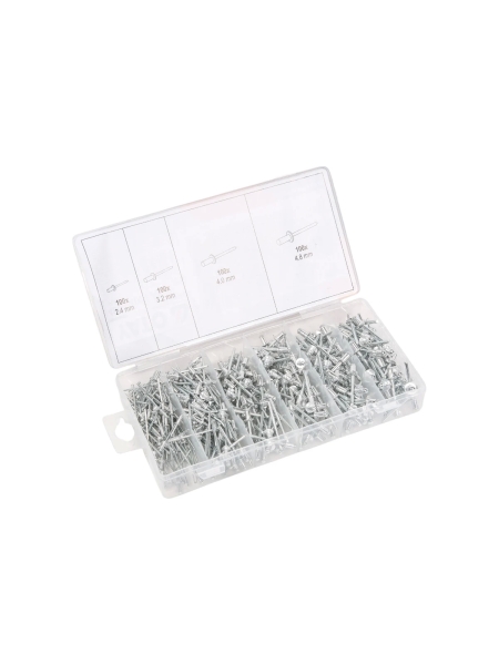 Набор алюминиевых заклепок YATO 400 шт. YT-36420