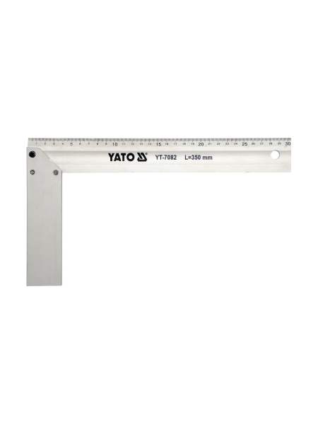 Столярный угольник YATO алюминиевый 350мм YT-7082