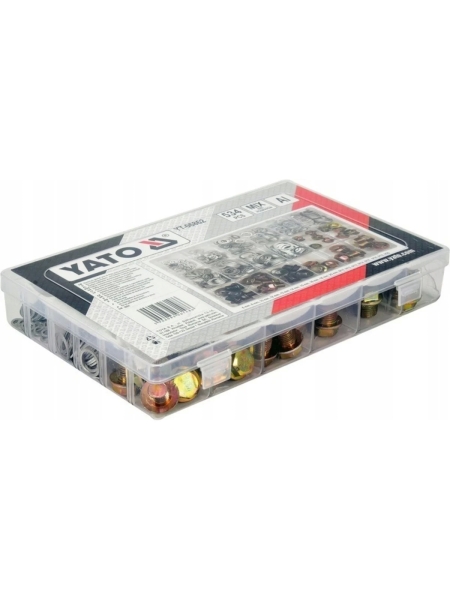 Набор алюминиевых шайб и маслосливных пробок YATO YT-06862