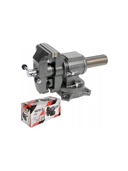 Слесарные поворотные тиски YATO 100мм YT-6505 37156505 092 1