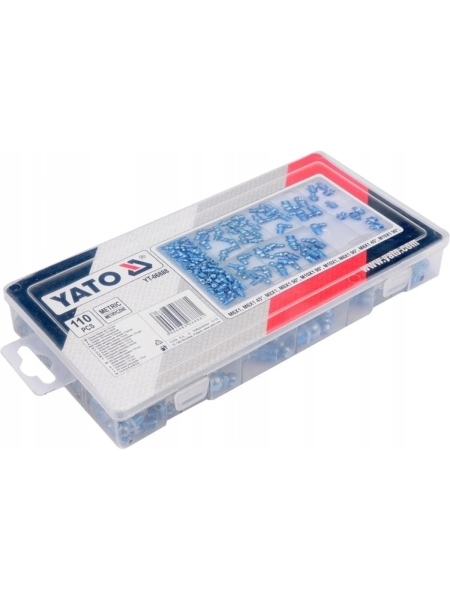 Набор смазочных ниппелей YATO 110 шт. YT-06888