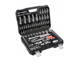 Набор инструментов YATO 1/2"-1/4" 108 предметов (пластиковый кейс) YT-38791 371438791 092 1