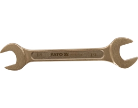 Ключ рожковый искробезопасный YATO 18X19мм AL-CU YT-67723
