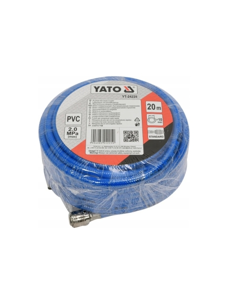 Шланг PVC 10 мм, 20 м YATO YT-24225