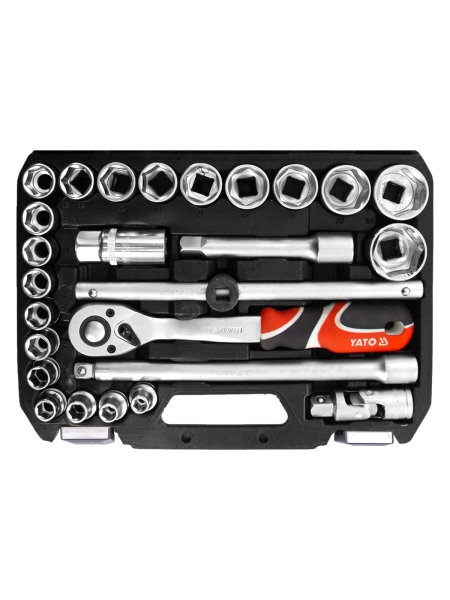 Набор инструментов YATO 1/2", 26 пр. YT-38752 371438752 092 1