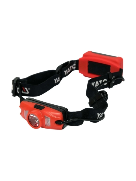 Налобный фонарь YATO CREE XTE 500лм аккум. YT-08596