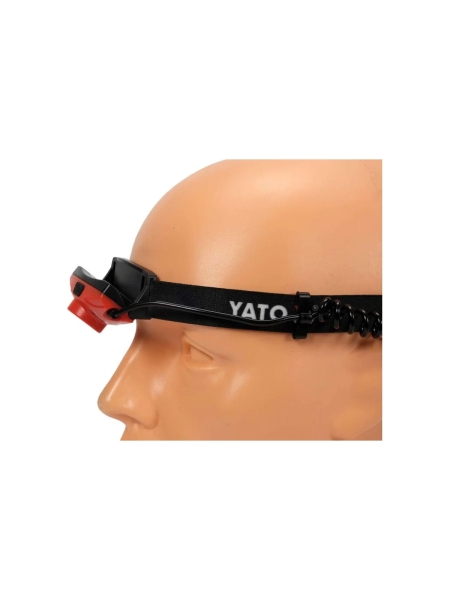 Налобный фонарь YATO CREE XTE 500лм аккум. YT-08596