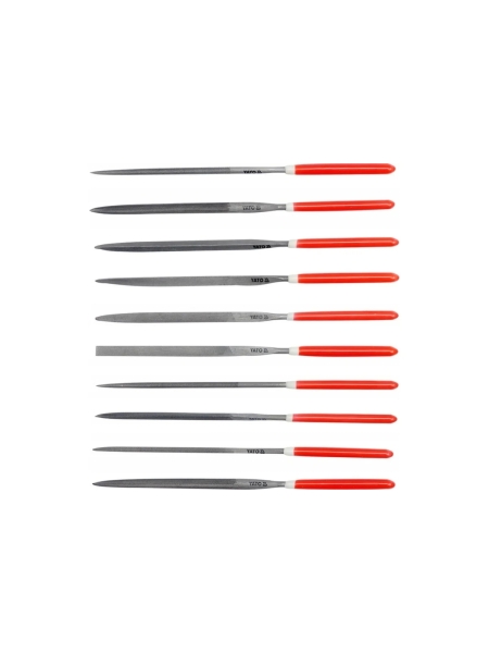 Набор надфилей YATO 180x85мм 10пр YT-6165 37146165 092 1