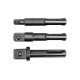 Набор адаптеров 3 шт, SDS Plus, 1/4", 3/8", 1/2" YATO YT-04686