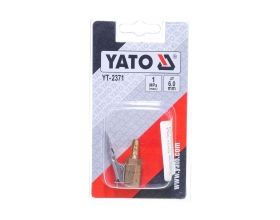 Штуцер для подкачки шин YATO 6 мм YT-2371, 37152371 092 1