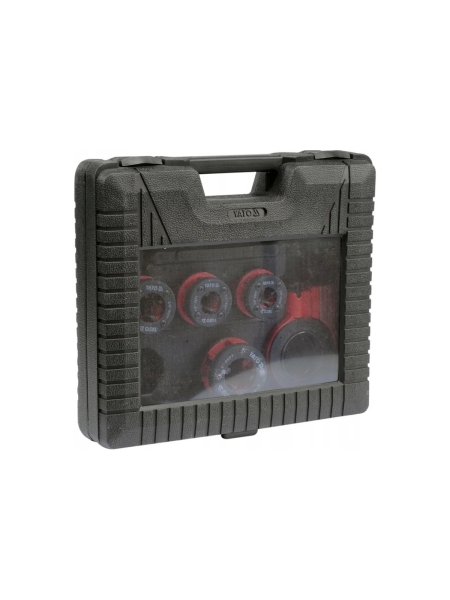 Набор трубных клуппов YATO 4 предмета, 3/8"; 1/2"; 3/4"; 1" YT-29001