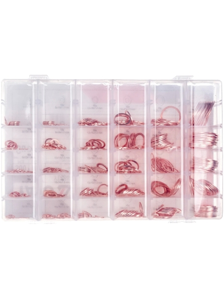 Набор медных шайб YATO 300шт YT-06872 371406872 092 1