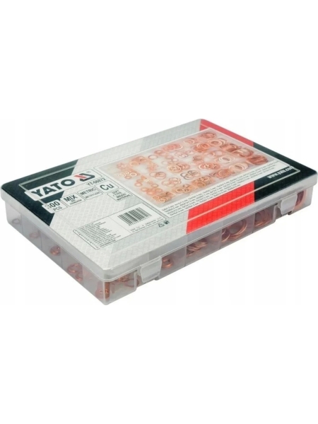 Набор медных шайб YATO 300шт YT-06872 371406872 092 1